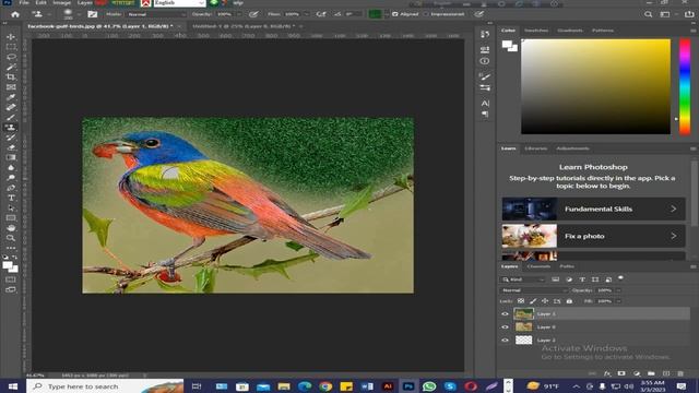 Clone stamp Tool|Adobe photoshop|Class-10| смотреть онлайн