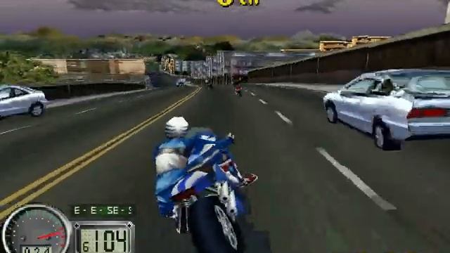 Road Rash 3D Gameplay Classic Game - Playstation 1 смотреть онлайн