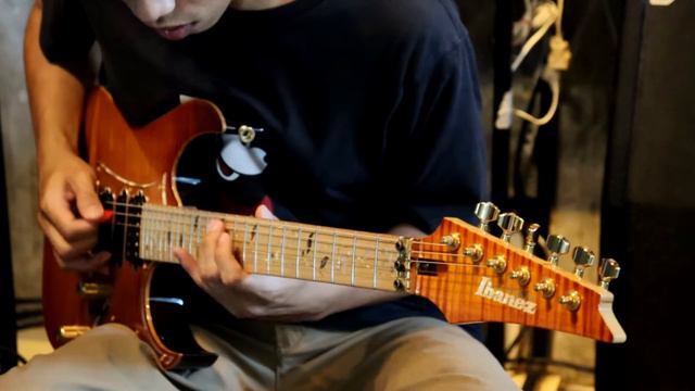 Ibanez J custom RG8550MZ BBE 2016 | Demo смотреть онлайн