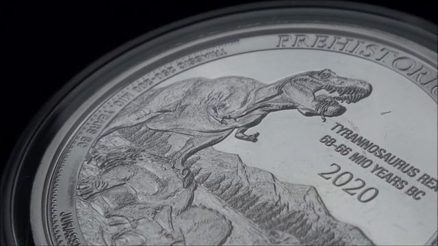 Серебряная монета Конго 20 франков Новинка 2020 года