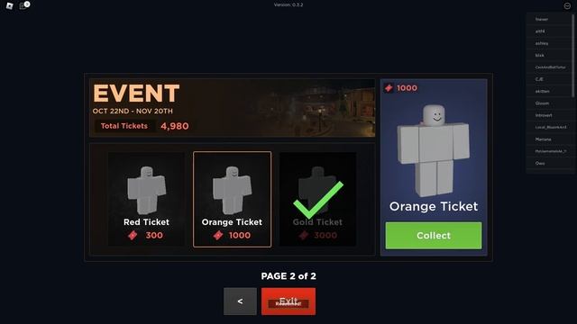 NEW TICKET EXCHANGE + COSMETICS! | Roblox Evade