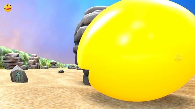 ICE Pacman Vs Lava Monster pacman battel in Maze #icepacman #lavapacman смотреть онлайн