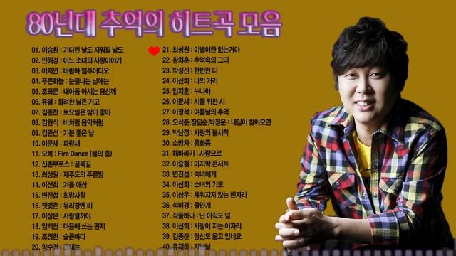 80년대 추억의 히트곡 모음, 80년대 히트했던 추억의 명곡모음 40곡 연속듣기, 보고듣는 소울뮤직TV смотреть онлайн