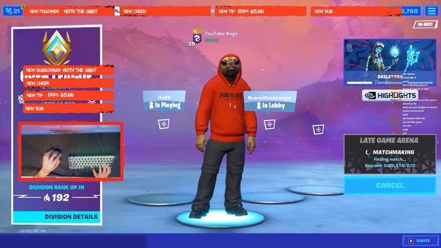 Playing Fortnite! 🔥✨(Donate in desc) Family Friendly смотреть онлайн