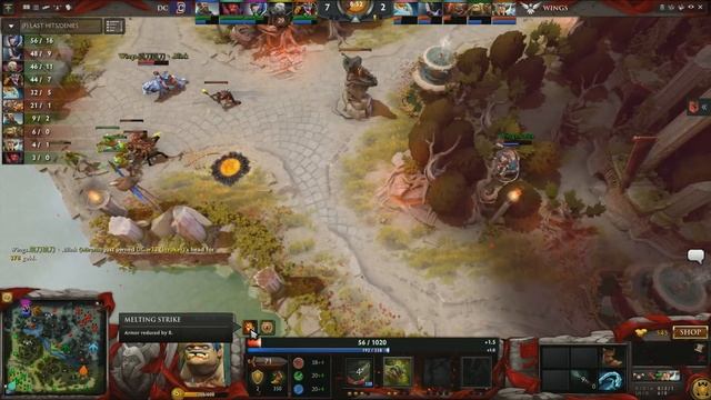 DC vs Wings, TI6 Мейн Ивент, Верхняя сетка, Игра 2 смотреть онлайн