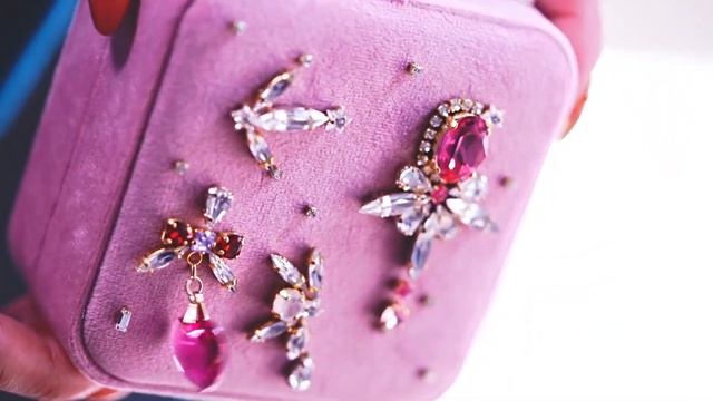 【Rainbow Moonstone&Rose Dust】Magical girl Square ring Box смотреть онлайн