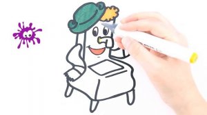 Как нарисовать МОЙДОДЫРА / Мультик раскраска МОЙДОДЫР / Раскрась Ка