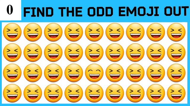 HOW GOOD ARE YOUR #4 |Find The Odd Emoji Out |Emoji Puzzle Quiz смотреть онлайн