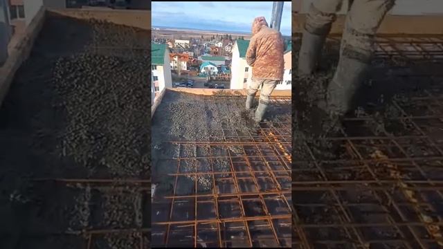 П53. Бетонирование перекрытия котельной смотреть онлайн