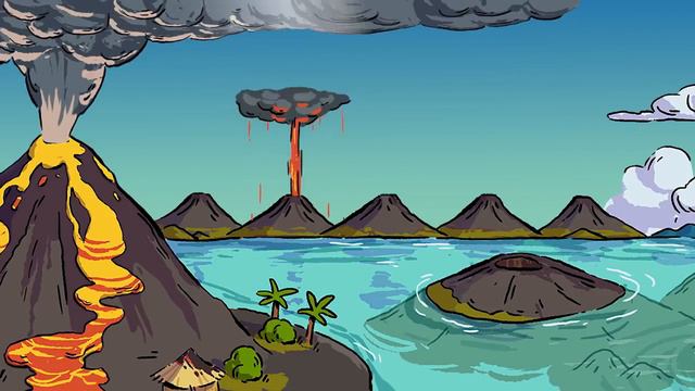 Чевостик  про вулканы  Для дошкольников и школьников