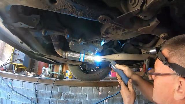 Opel Astra classic 2008 Замена гофры глушителя смотреть онлайн