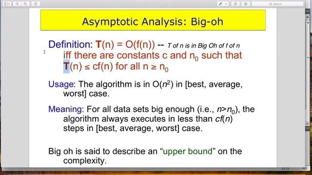 Big O, Big Omega, and Big Theta Notation Lecture / Tutorial - Part 2 смотреть онлайн
