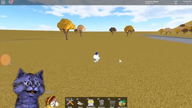 ЛАНА ПОЦЕЛОВАЛА ЛЕОПАРДА! / ОТКРЫЛИ РЕСТОРАН в РОБЛОКС / Restaurant Tycoon ROBLOX смотреть онлайн