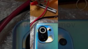 Замена стекла камеры xiaomi MI 11  m2011k2g