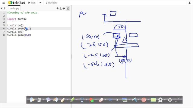MWA #1 XY Axis Drawing смотреть онлайн