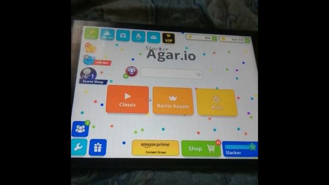 Фармлю монетки в Агарио через глюк зелья с помощью кликера/Farming coins in Agario mobile on ios. смотреть онлайн