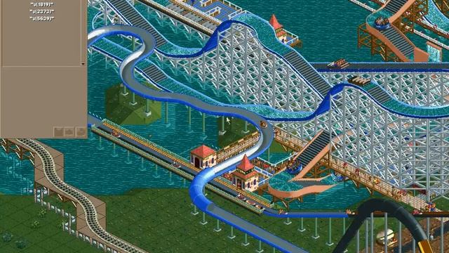 Rollercoaster Tycoon Corkscrew Follies #99 (Magic quarters: Aqua area) смотреть онлайн
