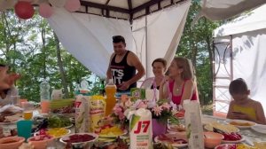 Новотроицкое водохранилище. База отдыха. Семейный праздник.