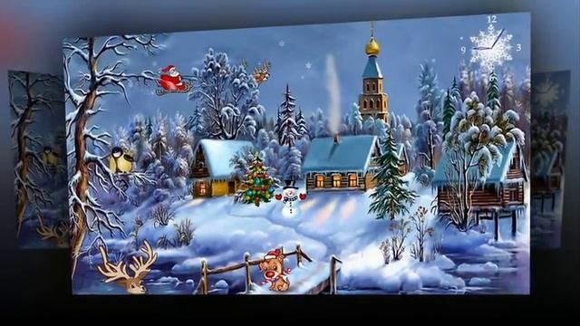 Видео картинки С Рождеством Христовым! смотреть онлайн