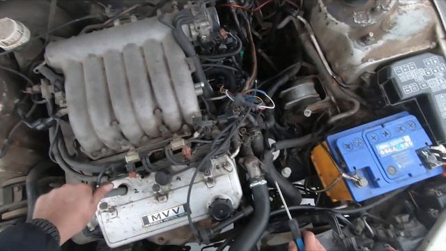 [С 0 ДО АМЕРИКИ] МИЦУБИСИ ДИАМАНТ 1996 ГОДА ДВИГАТЕЛЬ 6G73. ПРОПАЛА ИСКРА. НЕ ЗАПУСКАЕТСЯ. ЧАСТЬ 1. смотреть онлайн