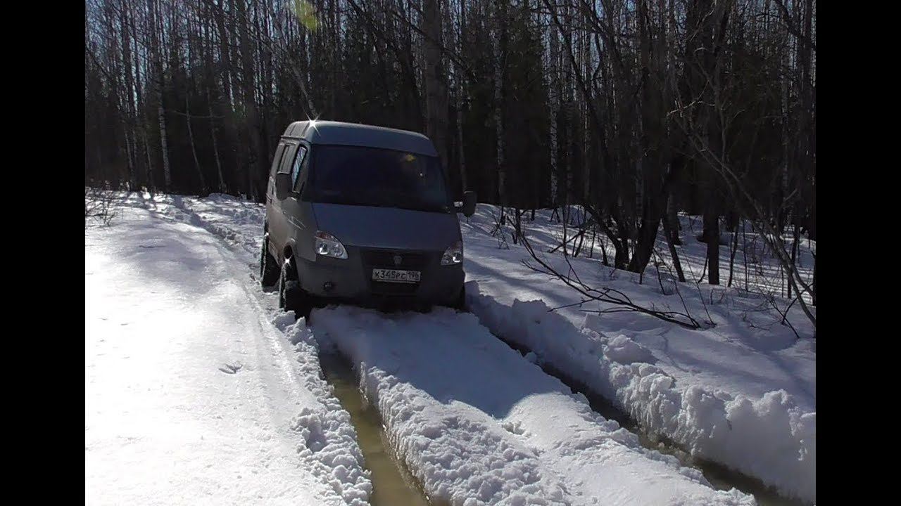 Соболь 4х4 Cummins. Снег, вода, лебёдка. Старик Камень. смотреть онлайн