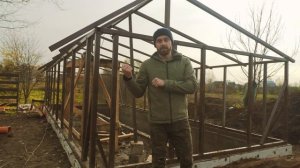 Строю свинарник в деревне. Продолжение строительства.