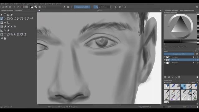 Рисую Collins Key в программе для рисования #Krita смотреть онлайн