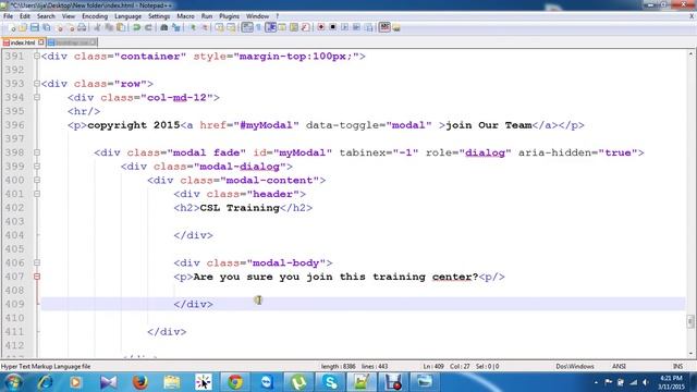 how to making model in bootstrap 8 смотреть онлайн