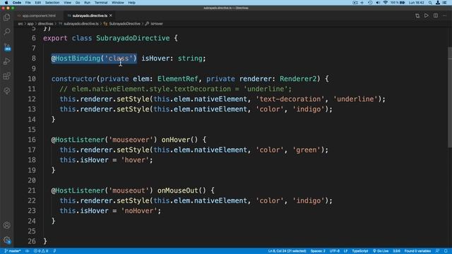 Curso Angular #037 - Directivas personalizadas - @HostBinding смотреть онлайн