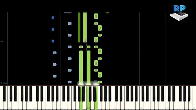 ABBA - Money Money Money - Synthesia Piano Tutorial смотреть онлайн