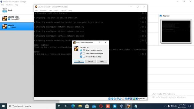 Installation of VM VirtualBox Ubuntu and NS2 смотреть онлайн