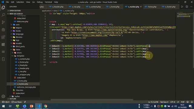 03 Web GIS Dengan Leaflet - Marker смотреть онлайн