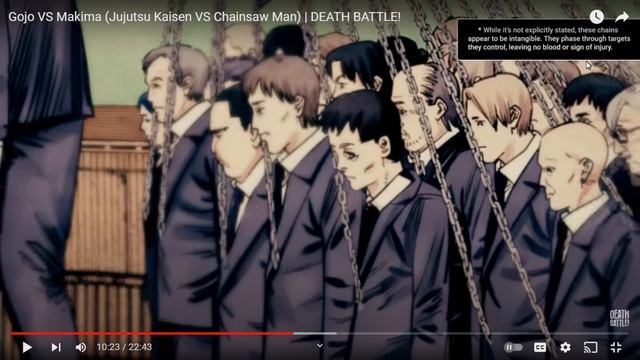 Jordan Reacts: Death Battle-Gojo vs. Makima смотреть онлайн