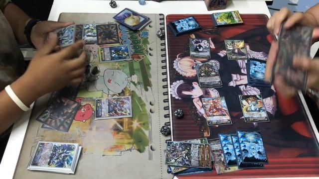 [MeeKhao] Cardfight Vanguard - Hole 170 Aqua Force (Blue Wave) VS Oracle Think Tank (Susanoo) смотреть онлайн
