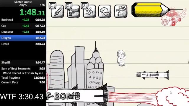 Sketch Quest - 3:30.14 смотреть онлайн
