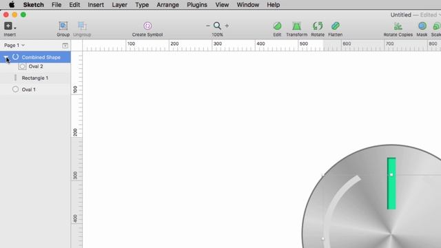 How to Create a Metallic button in Sketch смотреть онлайн