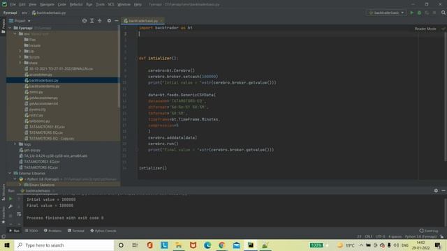 Backtrader python api #RSI startegy# backtesting # complete working knowledge смотреть онлайн