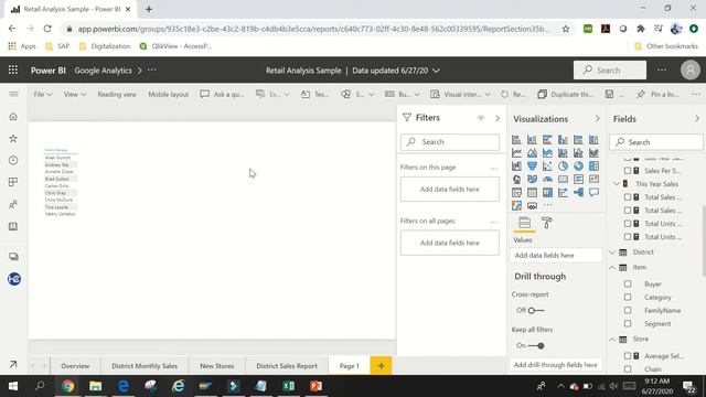 Type of Visualizations in PowerBI смотреть онлайн