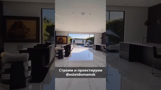Интерьер мраморного Хай-тек смотреть онлайн