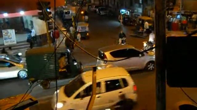 Индийское уличное движение.Ахмедабад. смотреть онлайн