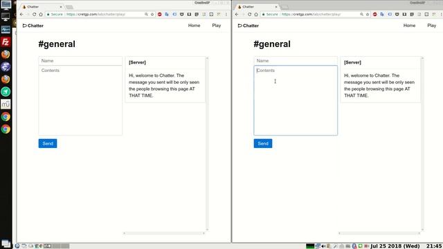 SSEで非同期チャットアプリを作った смотреть онлайн