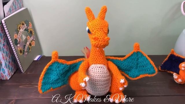 Crochet Pokémon: Charizard (time lapse) смотреть онлайн