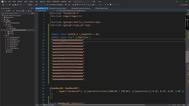 Creating a Map of Tiles // Game Engine series смотреть онлайн