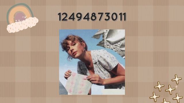 AESTHETIC TAYLOR SWIFT DECALS FOR BLOXBURG | ROBLOX смотреть онлайн
