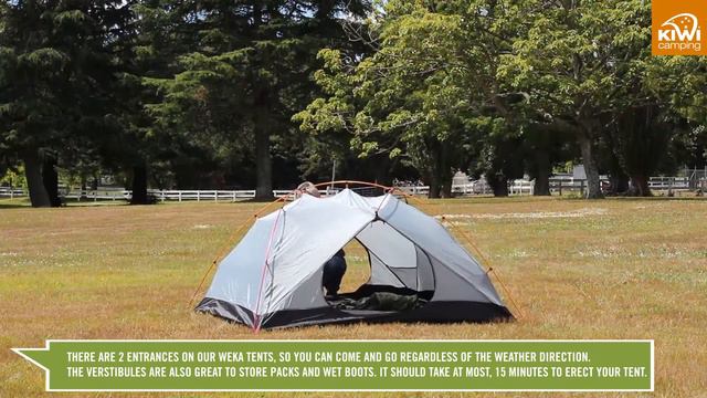 Kiwi Camping Hiker Tent Series - Key Features смотреть онлайн