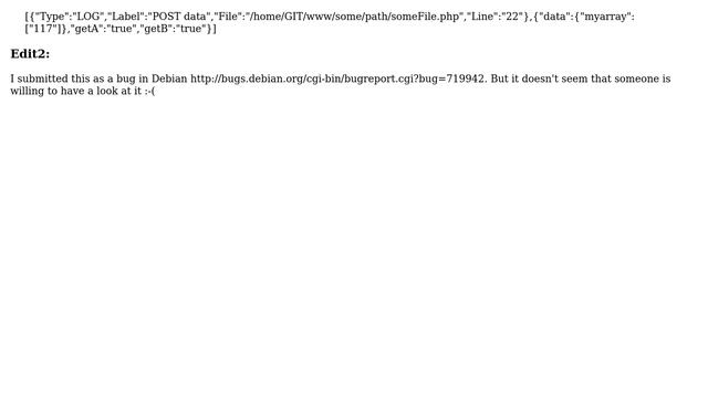 Unix & Linux: Package php5-json breaks firephp смотреть онлайн