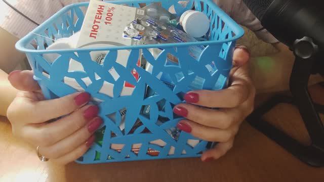 АСМР Что в моей аптечке. Нежный шепот. смотреть онлайн