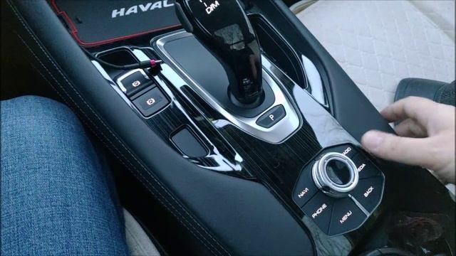 HAVAL F7 Как это работает?! (адаптивный круиз, шайба, климат система, джойстик КПП)
