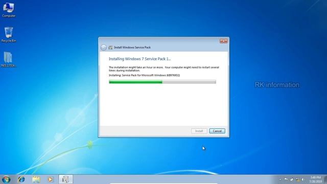 how to download and install windows 7 service pack 1 смотреть онлайн