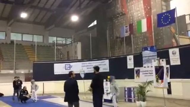 Finale 1^prova interregionale sciabola maschietti del GPG tra Francesco Pagano dellaS.S .Scherma Ar смотреть онлайн